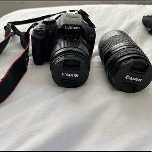 Cannon EOS Rebel T6, RARELY used.